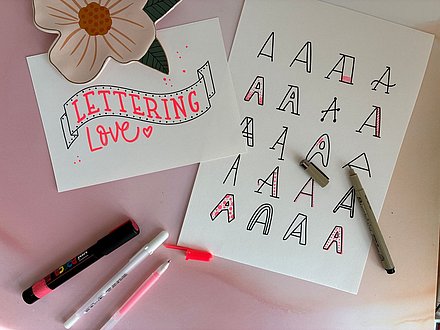 Lettering for FUN - Druckbuchstaben