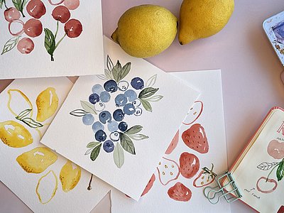 Dein Jahr in Aquarell BEYOND Sommer