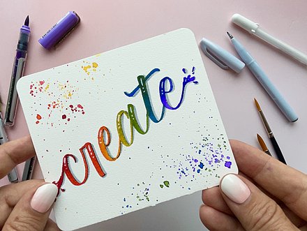 Brushlettering Aufbauworkshop II