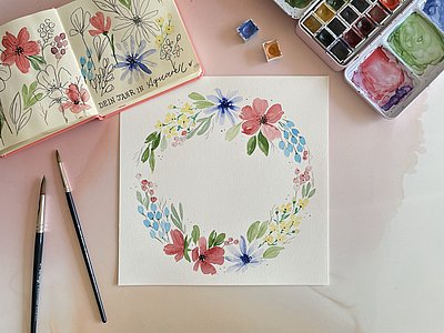 Dein Jahr in Aquarell BEYOND Frühling